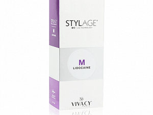 Stylage Bi-Soft M Lidocaine для заполнения небольших носогубных складок, лечения поверхностных морщин и провисающих складок подбородка, чтобы сделать их гладкими и подтянутыми, морщин-марионеток